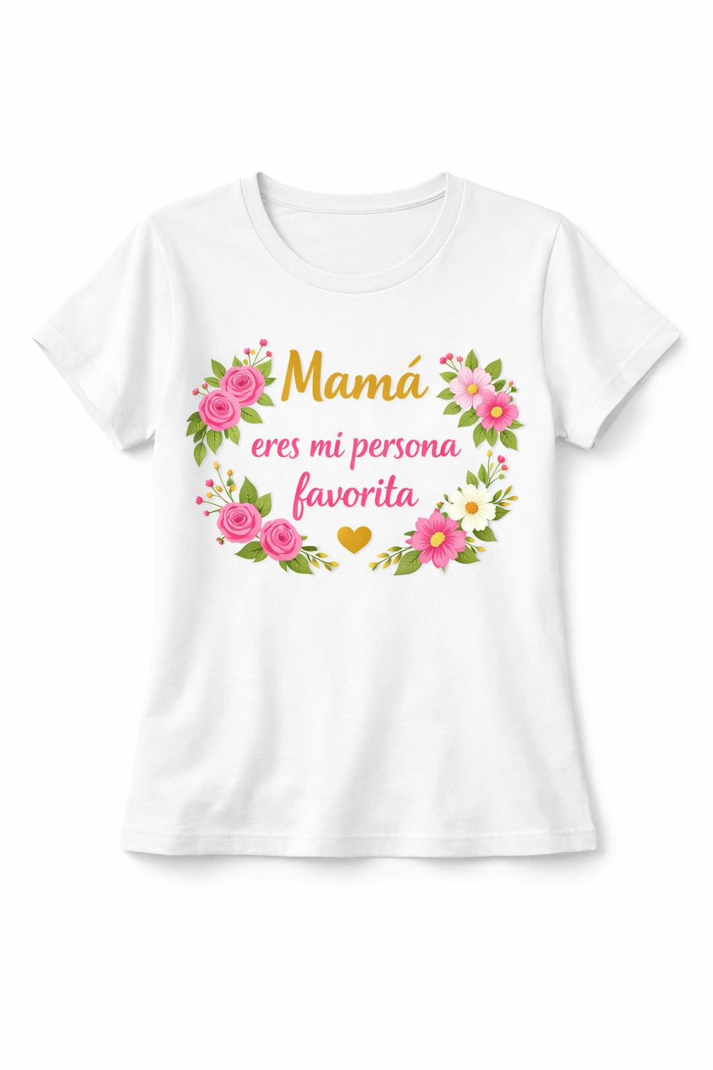 Polera personalizada con frase